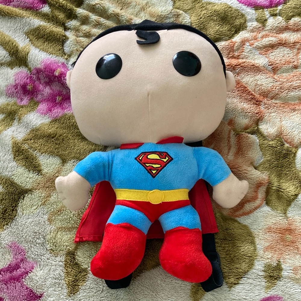 Superman Plushie Backpack